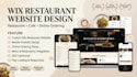 design redesign a wix restaurant website cafe website with online ordering