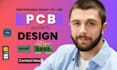 do manufacture ready pcb design pcb layout pcb multilayer esp32 pcb gerber files