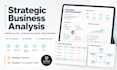 create a strategic business analysis report for your startup or business