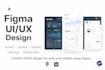 do figma website design, saas website and website ui ux design in figma
