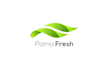 design unique poma fresh logo