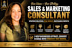 marketing and sales consultation