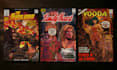 create comic book covers in a professional style