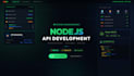 rest API development using node js express and mongodb
