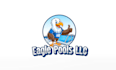 design greatest classic eagle pools logo