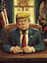 creat a political cartoon art