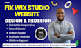 redesign wix studio website redesign wix website update wix website edit fix wix