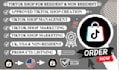 setup a USA and UK tiktok account