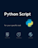 write a python script for your specific small task