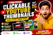 design clickable youtube thumbnail that boost CTR