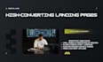 develop a responsive landing page or single page webs using HTML CSS javascript