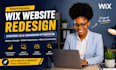 wix website design wix website redesign website design wix redesign wix website