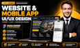 design figma website and mobile app UI UX developer ready and conversion focused