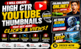 create high CTR youtube thumbnails