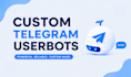 build custom telegram userbot