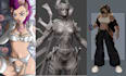 make oc character reference sheet, fursona, furry, anime and vtuber model