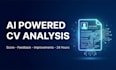 analyze your CV and provide ai powered professional feedback