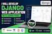 build a full stack web app using django and react