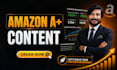 design amazon infographic, listing images and a plus content for amazon listing
