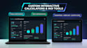build a custom interactive calculator or ROI estimator for a website