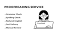 proofread and edit your english text manually