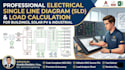 create electrical schematic and sld for your floor plan