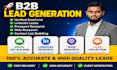 targeted b2b lead generation, email list building