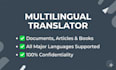 provide professional translation in multiple languages