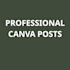 professional canva social media post design