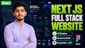 build a full stack nextjs website with ai, docker and devops