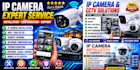 install, configure, troubleshoot and IP cctv cameras