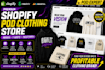 setup shopify pod store for hoodies t shirts sweatshirt with printify printiful