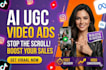create high converting ai ugc video ads for tiktok and reels