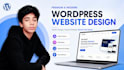 design a modern wordpress website using elementor and astra