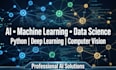 build machine learning, ai and data science projects using python