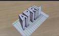 create a custom 3d name drawing and optical illusion text art