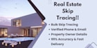 do bulk real estate skip tracing and web research