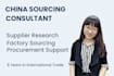 be your china sourcing consultant