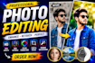 design professional photo editing, retouching and bg removal