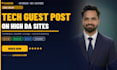 publish a tech guest post on techbullion and high da technology sites