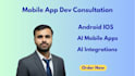 do ai mobile app development consultation flutter react native