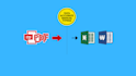 convert PDF to excel, PDF to word, and do fast copy typing work