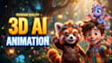 create 3d pixar style ai animation videos 3d cartoon stories ai animation