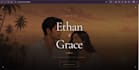 create a stunning digital wedding invitation website
