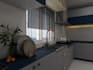 3d design modern kitchen