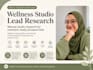 do wellness studio lead research for outreach