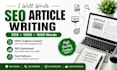 write SEO optimized blog posts and website content