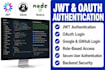 build jwt oauth authentication backend