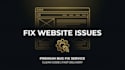do website maintenance, website bug fixes and convert PSD to HTML