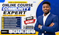 setup skool community, skool online community manager, skool community setup